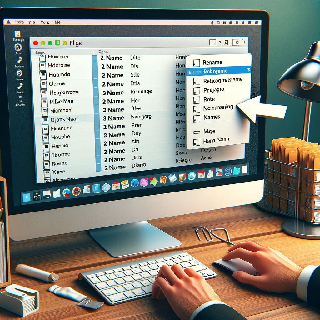 リネーム 追加オプション